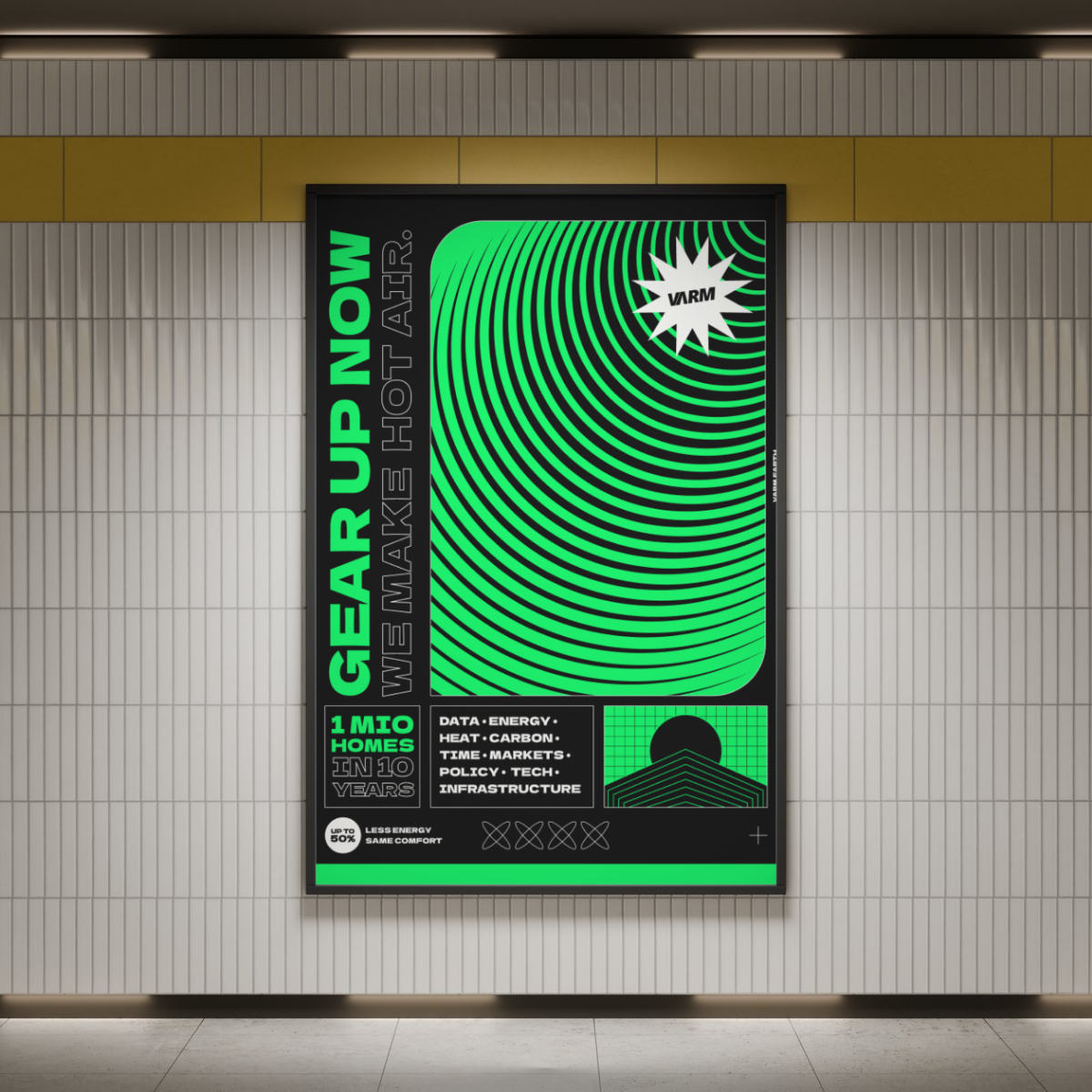 VARM "Gear Up" Poster A1